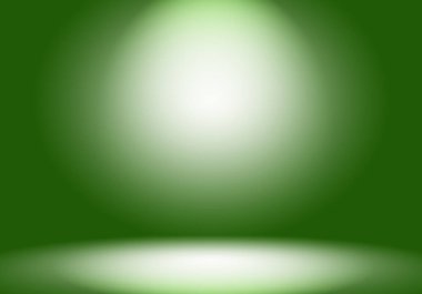 Soyut bulanık yeşil gradyan stüdyosu arka plan, web sitesi şablonu, çerçeve, iş raporu olarak kullanılabilir