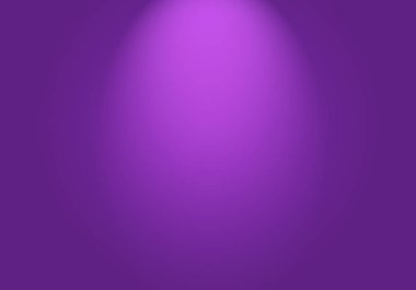Stüdyo Arkaplan Konsepti - ürün için soyut boş ışık gradyanı mor stüdyo odası arka planı.