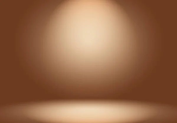 Abstract Smooth Brown wall background layout design, studio, room, web template, Έκθεση επιχειρήσεων με ομαλή κλίση χρώματος κύκλου — Φωτογραφία Αρχείου