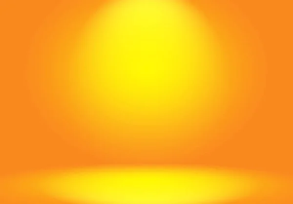 Magic abstract soft colors of shining yellow gradient studio background. — Stock Photo, Image