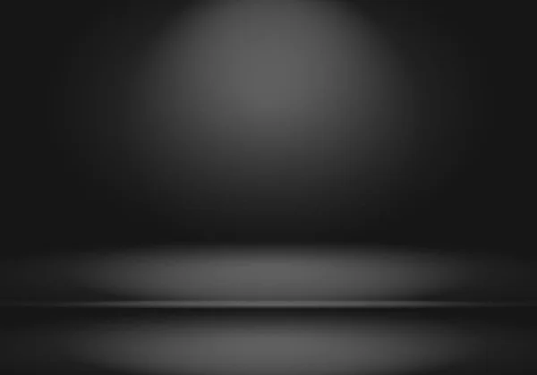 Abstract luxury blur dark grey and black gradient, used as background studio wall for display your products. — Stock Photo, Image