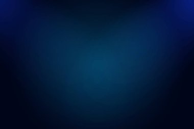 Soyut Lüks Derece Mavi arka plan. Siyah vignette Stüdyo Sancağıyla Pürüzsüz Koyu Mavi.