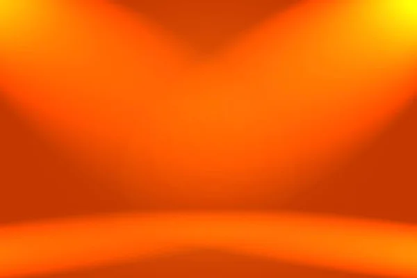 Astratto liscio disegno layout di sfondo arancione, studio, stanza, modello web, Rapporto d'affari con colore sfumato cerchio liscio — Foto Stock
