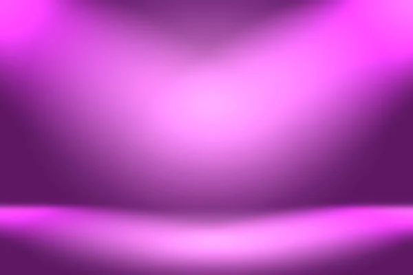 Conceito de fundo de estúdio - abstrato vazio luz gradiente roxo estúdio quarto fundo para o produto. — Fotografia de Stock