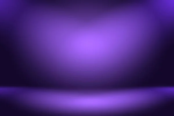 Conceito de fundo de estúdio - abstrato vazio luz gradiente roxo estúdio quarto fundo para o produto. — Fotografia de Stock