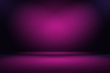 Stüdyo Arkaplan Konsepti - ürün için soyut boş ışık gradyanı mor stüdyo odası arka planı.
