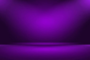 Stüdyo Arkaplan Konsepti - ürün için soyut boş ışık gradyanı mor stüdyo odası arka planı.