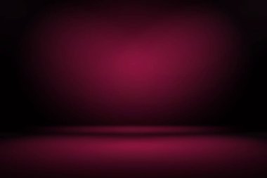 Stüdyo Arkaplan Konsepti - ürün için soyut boş ışık gradyanı mor stüdyo odası arka planı.