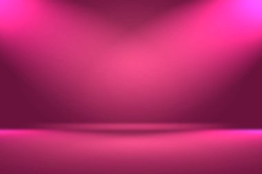 Stüdyo Arkaplan Konsepti - ürün için soyut boş ışık gradyanı mor stüdyo odası arka planı.