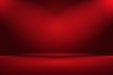 Soyut lüks, yumuşak, kırmızı arka plan, Noel Sevgililer Günü planı, stüdyo, oda, web şablonu, düz daire eğimli iş raporu.