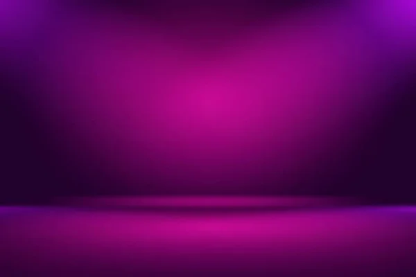 Studio Background Concept - abstract empty light gradient purple studio room background for product. — Stock Photo, Image