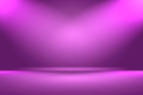 Studio Background Concept - astratto gradiente di luce vuota viola studio stanza sfondo per il prodotto. — Foto Stock