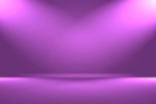 Studio Background Concept - αφηρημένο κενό φως κλίση μωβ στούντιο φόντο για το προϊόν. — Φωτογραφία Αρχείου