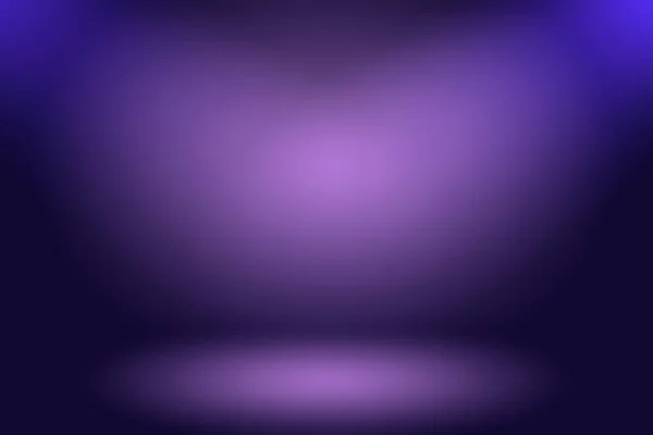 Conceito de fundo de estúdio - abstrato vazio luz gradiente roxo estúdio quarto fundo para o produto. — Fotografia de Stock