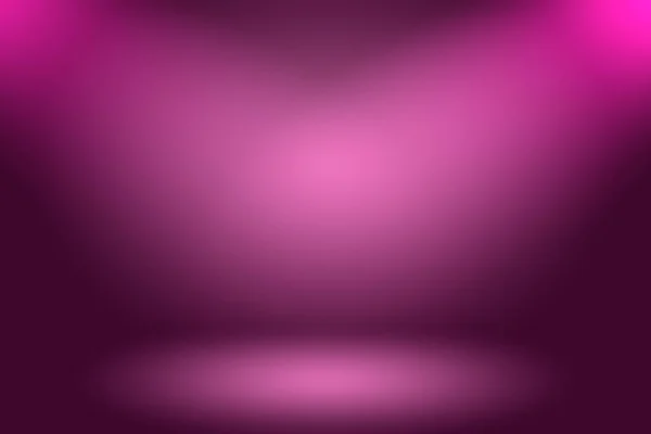 Conceito de fundo de estúdio - abstrato vazio luz gradiente roxo estúdio quarto fundo para o produto. — Fotografia de Stock