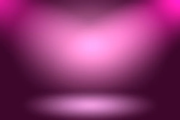 Conceito de fundo de estúdio - abstrato vazio luz gradiente roxo estúdio quarto fundo para o produto. — Fotografia de Stock