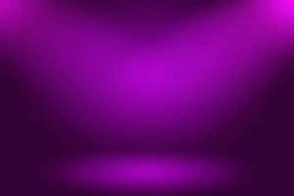 Conceito de fundo de estúdio - abstrato vazio luz gradiente roxo estúdio quarto fundo para o produto. — Fotografia de Stock