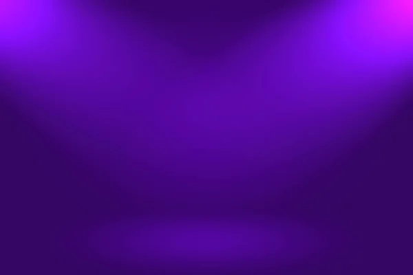 Conceito de fundo de estúdio - abstrato vazio luz gradiente roxo estúdio quarto fundo para o produto. — Fotografia de Stock