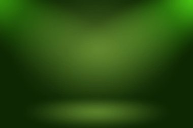 Soyut bulanık yeşil gradyan stüdyosu arka plan, web sitesi şablonu, çerçeve, iş raporu olarak kullanılabilir