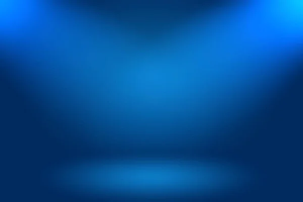 Аннотация Luxury gradient Blue background. Гладкий темно-синий с черным баннером. — стоковое фото