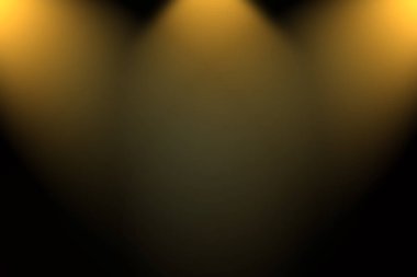 Parlak sarı gradyan stüdyo arkaplanının sihirli soyut yumuşak renkleri.