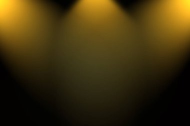 Parlak sarı gradyan stüdyo arkaplanının sihirli soyut yumuşak renkleri.