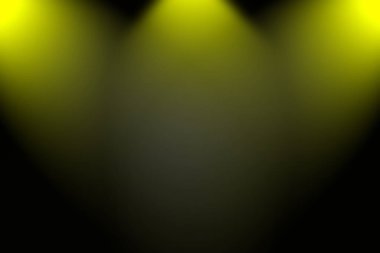 Parlak sarı gradyan stüdyo arkaplanının sihirli soyut yumuşak renkleri.