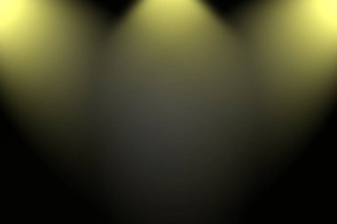 Parlak sarı gradyan stüdyo arkaplanının sihirli soyut yumuşak renkleri.