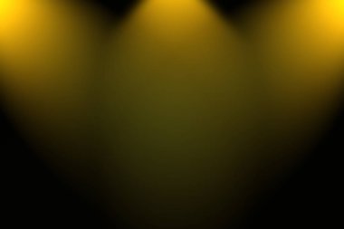 Parlak sarı gradyan stüdyo arkaplanının sihirli soyut yumuşak renkleri.