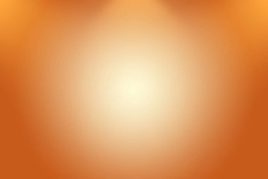 Soyut pürüzsüz Turuncu arkaplan tasarımı, stüdyo, oda, web şablonu, düz daire eğimli iş raporu