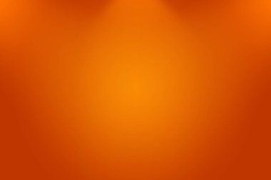 Soyut pürüzsüz Turuncu arkaplan tasarımı, stüdyo, oda, web şablonu, düz daire eğimli iş raporu