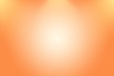 Soyut pürüzsüz Turuncu arkaplan tasarımı, stüdyo, oda, web şablonu, düz daire eğimli iş raporu