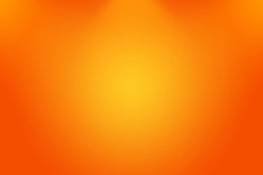 Soyut pürüzsüz Turuncu arkaplan tasarımı, stüdyo, oda, web şablonu, düz daire eğimli iş raporu