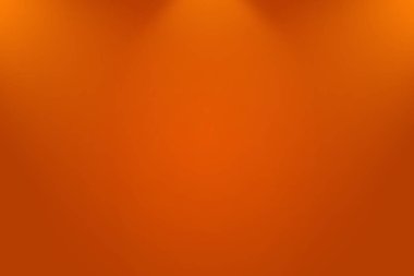 Soyut pürüzsüz Turuncu arkaplan tasarımı, stüdyo, oda, web şablonu, düz daire eğimli iş raporu