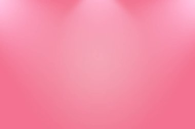 Soyut boş açık pembe stüdyo odası arka planı, ürün gösterimi, afiş, şablon için montaj olarak kullan.