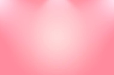 Soyut boş açık pembe stüdyo odası arka planı, ürün gösterimi, afiş, şablon için montaj olarak kullan.