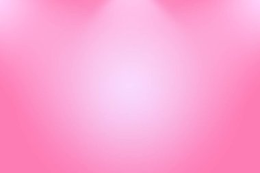 Soyut boş açık pembe stüdyo odası arka planı, ürün gösterimi, afiş, şablon için montaj olarak kullan.