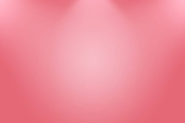 Soyut boş açık pembe stüdyo odası arka planı, ürün gösterimi, afiş, şablon için montaj olarak kullan.