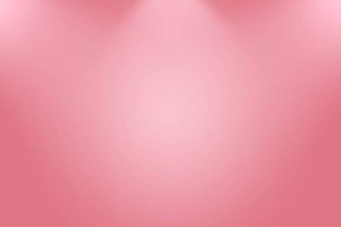 Soyut boş açık pembe stüdyo odası arka planı, ürün gösterimi, afiş, şablon için montaj olarak kullan.