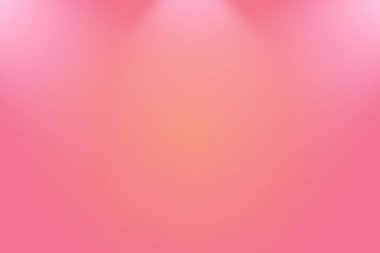 Soyut boş açık pembe stüdyo odası arka planı, ürün gösterimi, afiş, şablon için montaj olarak kullan.