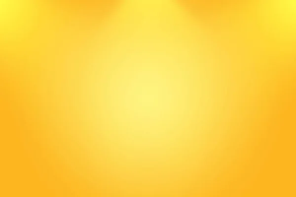 Magic abstract soft colors of shining yellow gradient studio background. — Stock Photo, Image