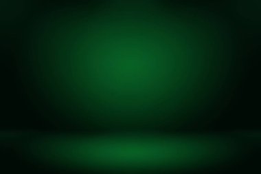 Soyut bulanık yeşil gradyan stüdyosu arka plan, web sitesi şablonu, çerçeve, iş raporu olarak kullanılabilir