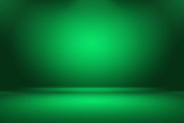 Soyut bulanık yeşil gradyan stüdyosu arka plan, web sitesi şablonu, çerçeve, iş raporu olarak kullanılabilir