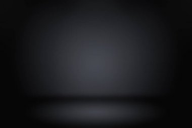 Soyut lüks bulanık koyu gri ve siyah gradyan. Ürünlerinizi sergilemek için arka plan stüdyo duvarı olarak kullanılır..