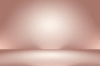 Soyut boş açık pembe stüdyo odası arka planı, ürün gösterimi, afiş, şablon için montaj olarak kullan.