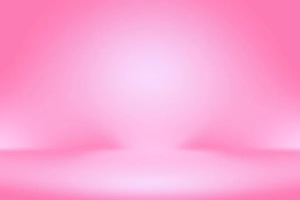 Abstrato vazio suave luz rosa estúdio quarto fundo, Use como montagem para exibição de produto, banner, modelo. — Fotografia de Stock