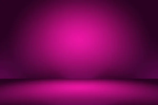 Conceito de fundo de estúdio - abstrato vazio luz gradiente roxo estúdio quarto fundo para o produto. — Fotografia de Stock