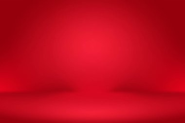 Soyut lüks, yumuşak, kırmızı arka plan, Noel Sevgililer Günü planı, stüdyo, oda, web şablonu, düz daire eğimli iş raporu.