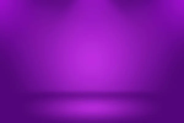 Conceito de fundo de estúdio - abstrato vazio luz gradiente roxo estúdio quarto fundo para o produto. — Fotografia de Stock