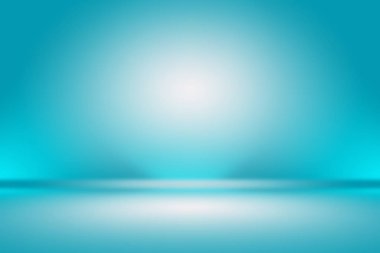 Soyut Lüks Derece Mavi arka plan. Siyah vignette Stüdyo Sancağıyla Pürüzsüz Koyu Mavi.